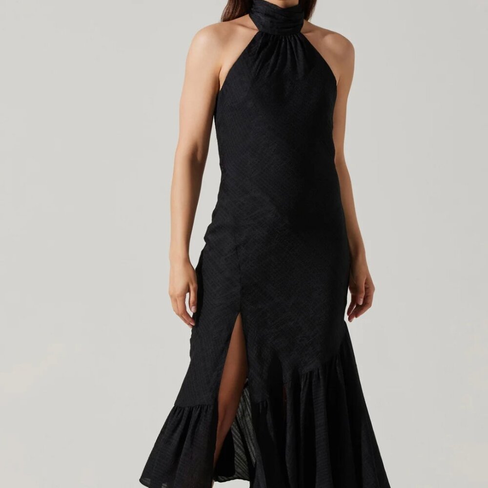 ASTR Caspia Halter Dress